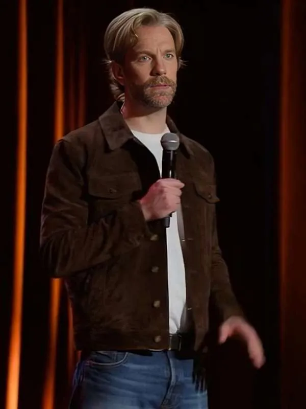 Anthony Jeselnik Bones and All Suede Leather Jacket - Image 2