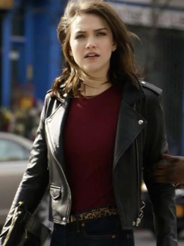 God Friended Me Cara Bloom Leather Jacket