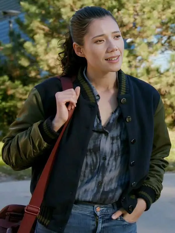 Chicago Fire S14 Violet Mikami Varsity Jacket