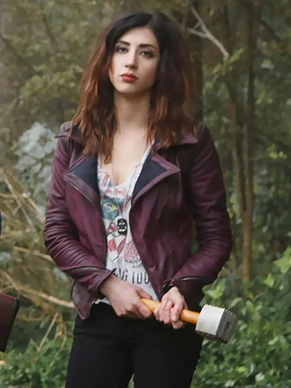 Kelly Maxwell Ash Vs Evil Dead Leather Jacket - Image 3