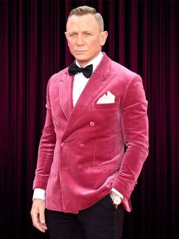 James Bond Pink Tuxedo