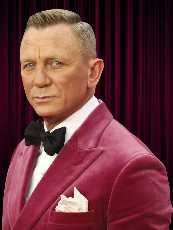 James Bond Pink Tuxedo - Image 3