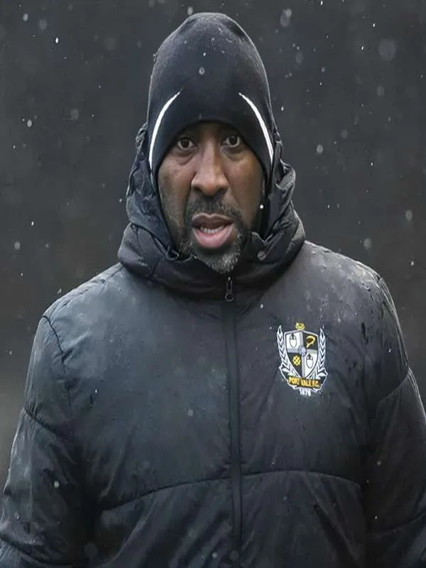 Darren Moore Black Puffer Jacket - Image 2