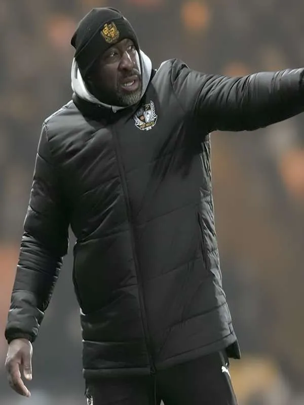Darren Moore Black Puffer Jacket