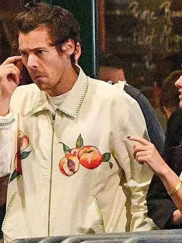 Harry Styles Don’t Worry Darling Peach Jacket