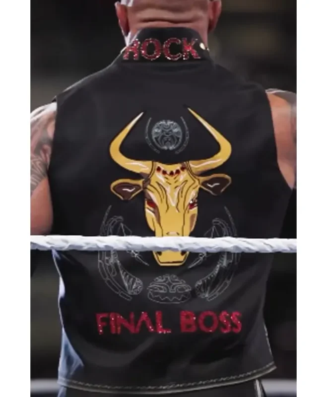 WWE WrestleMania 40 The Rock Vest - Image 3