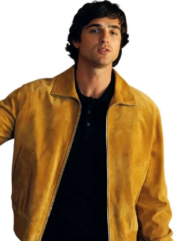 Euphoria S03 Nate Jacobs Brown Jacket