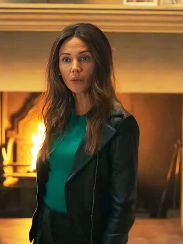 Fool Me Once S01 Michelle Keegan Leather Jacket - Image 2