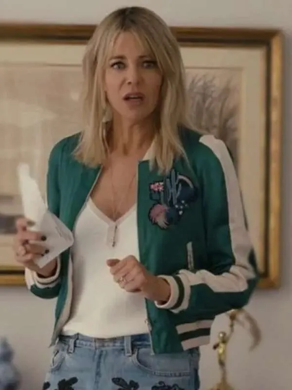 DJ Vance Hacks S03 Green Varsity Jacket - Image 2