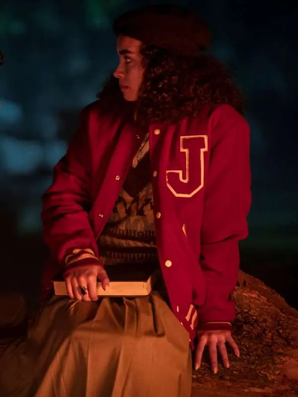 Claudia Interview with the Vampire Red Varsity Jacket - Image 2