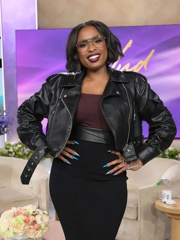 Jennifer Hudson The Jennifer Hudson Show Leather Jacket