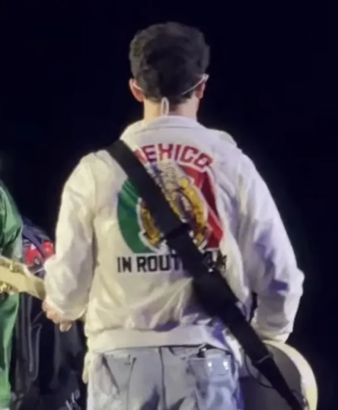 Mexico Tour 2026 Kevin Jonas White Jacket - Image 2