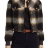Kasie Hines NCIS Plaid Bomber Jacket - Image 2