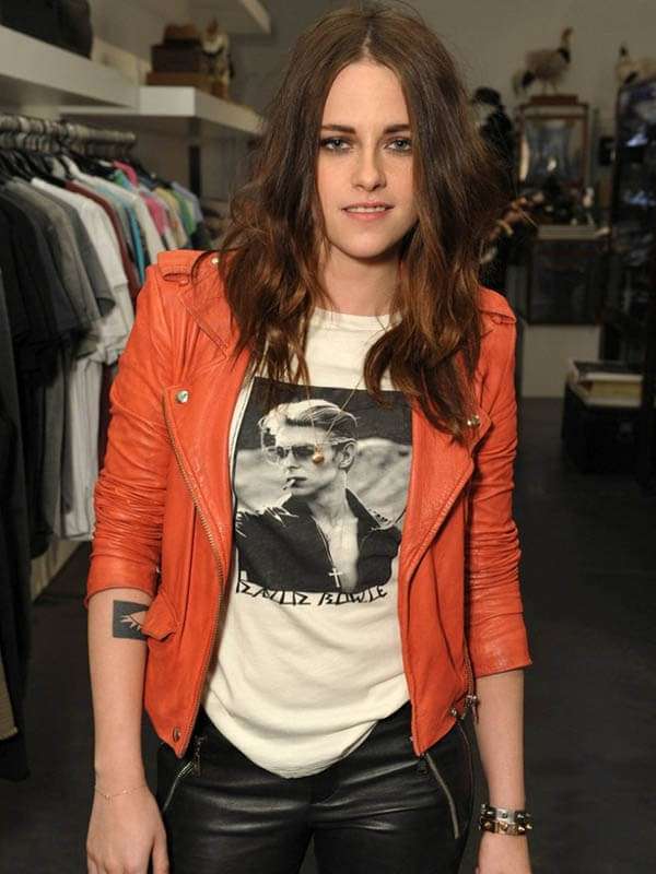 Kristen Stewart Leather Jacket