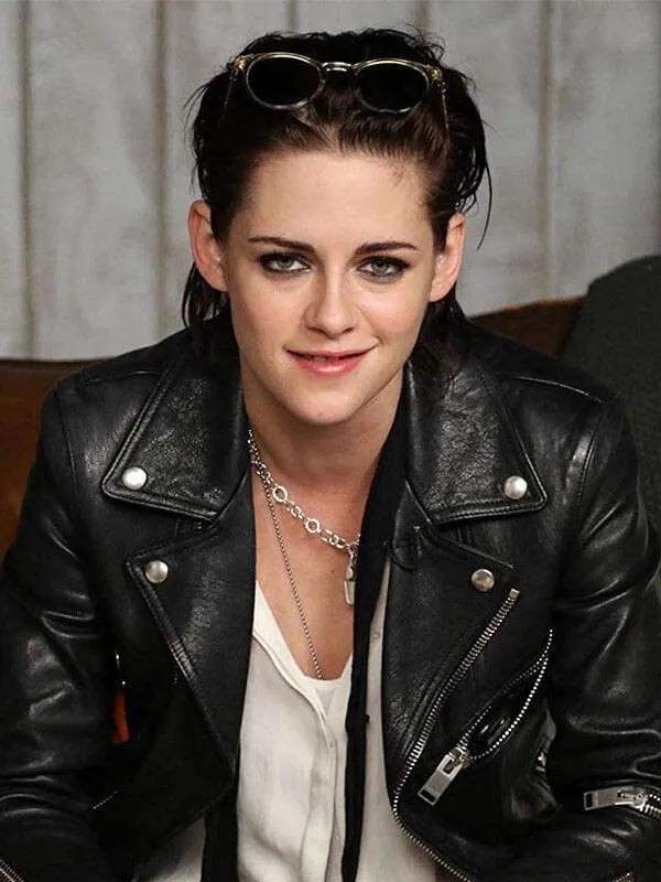Kristen Stewart Biker Jacket - Image 4