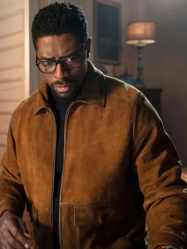 Ciprien Grieve Mayfair Witches S02 Brown Bomber Jacket - Image 2