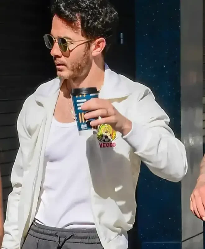Mexico Tour 2026 Kevin Jonas White Jacket - Image 3