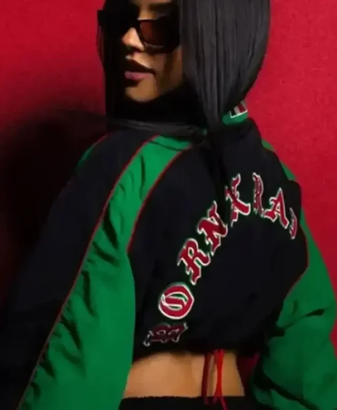 Becky G Cropped Mexico Jacket - Image 4