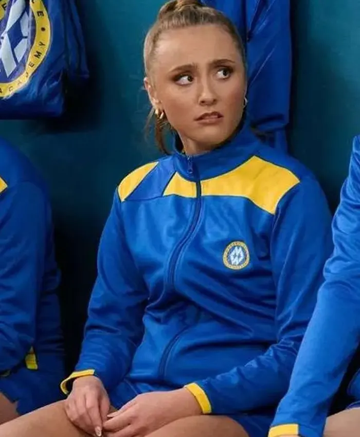 G’wed Mia-Louise Blue Track Jacket - Image 2