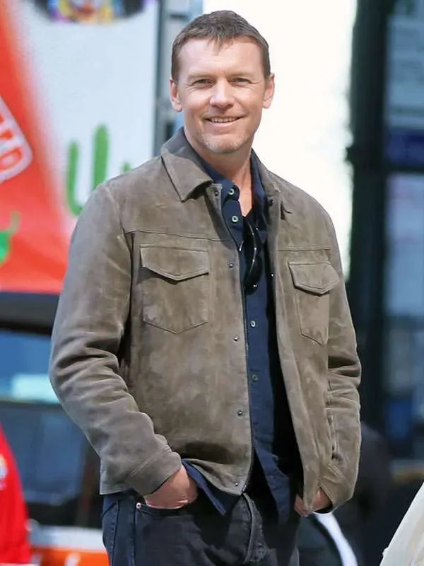 Movie Relay Sam Worthington Leather Jacket