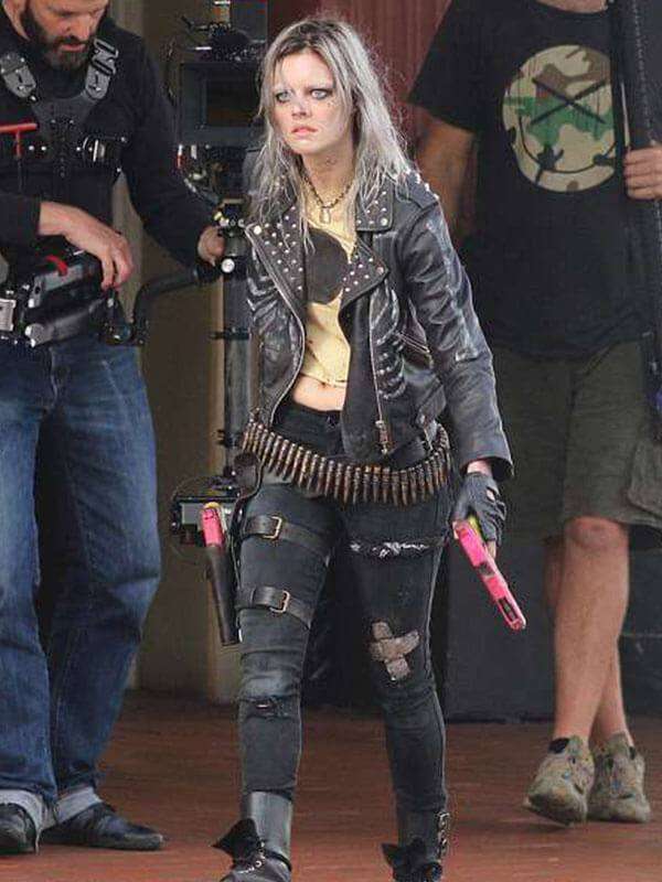 Samara Weaving Guns Akimbo Jacket