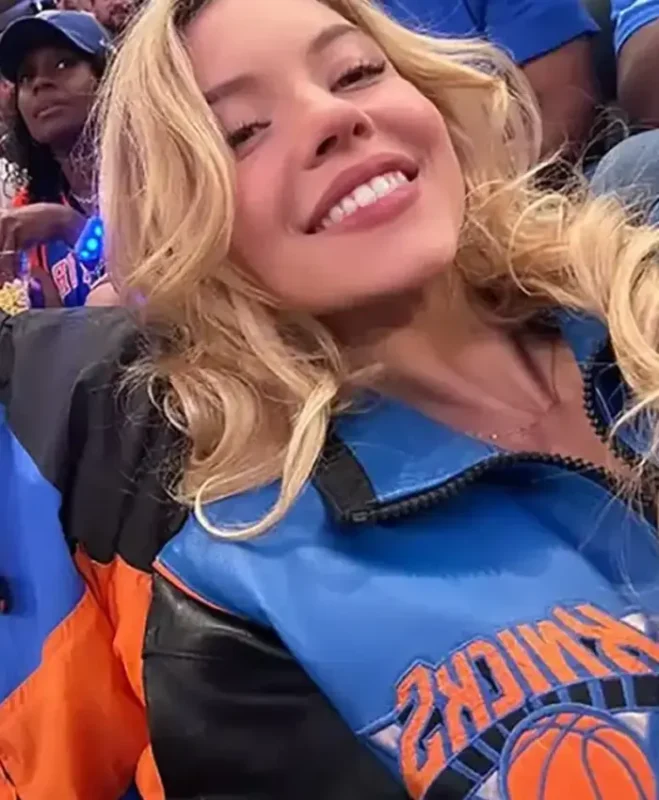 Basketball Finals 2026 Sydney Sweeney Knicks Jacket - Image 2