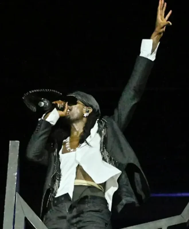 Rolling Loud 2026 Playboi Carti Fringe Blazer - Image 2