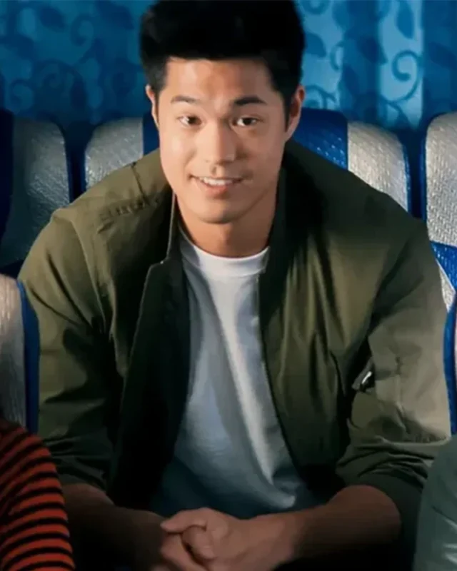 Ross Butler Love In Taipei 2023 Green Bomber Jacket