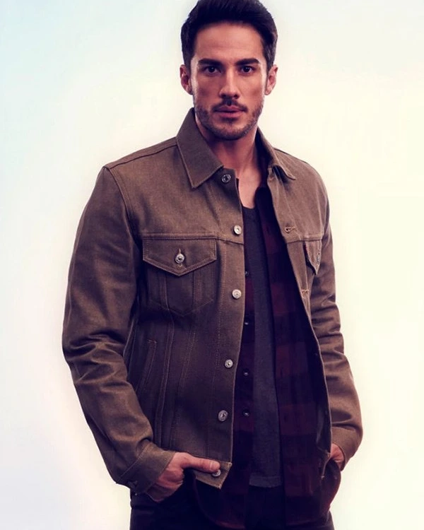 Roswell New Mexico Kyle Valenti Brown Jacket