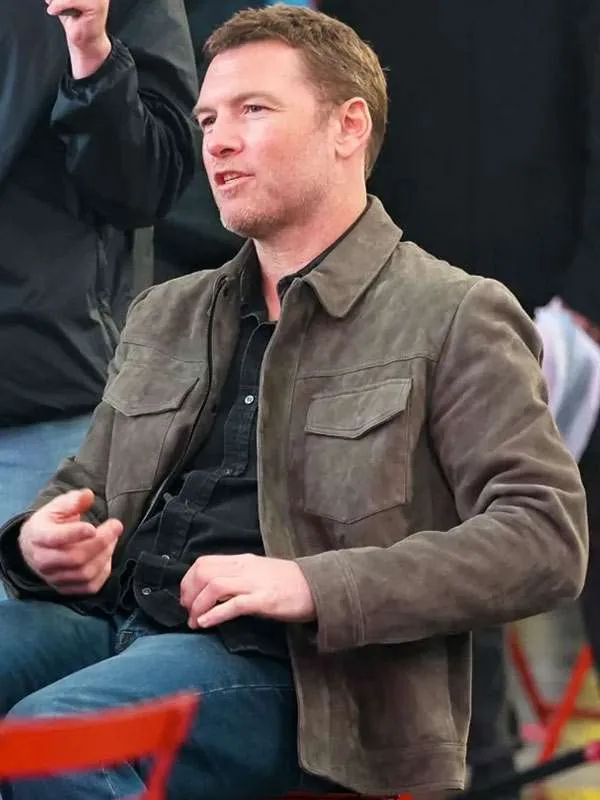 Movie Relay Sam Worthington Leather Jacket - Image 2