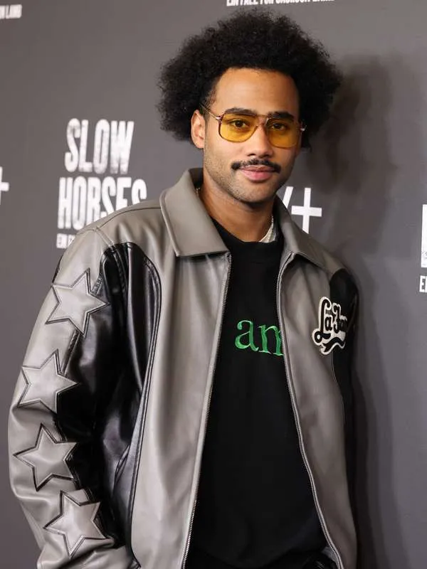 Pablo Grant Slow Horses S02 Premiere Night Leather Jacket - Image 2