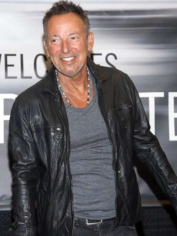 Bruce Springsteen Book Tour Leather Jacket - Image 2
