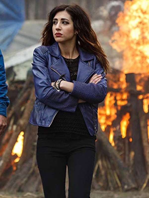 Ash vs Evil Dead Dana DeLorenzo Real Leather Jacket - Image 3