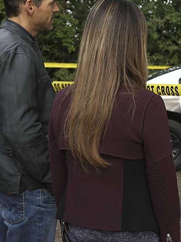 Sam Swift Take Two Rachel Bilson Fleece Jacket - Image 3