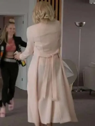 Rebecca Welton Ted Lasso S03 Pink Coat - Image 2