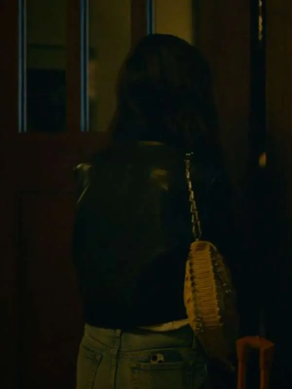 The Idea Of You Anne Hathaway Black Leather Jacket - Image 2