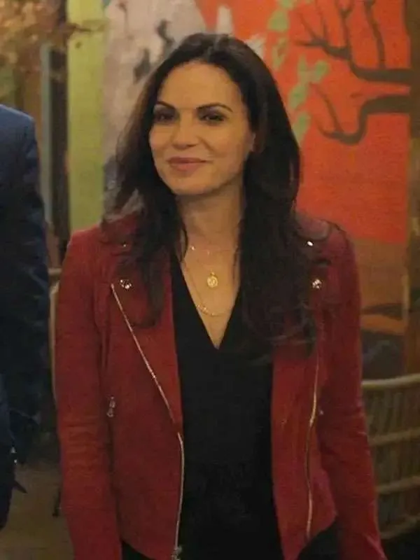 Lana Parrilla The Lincoln Lawyer Suede Leather Jacket