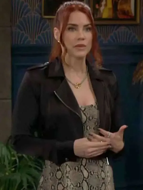 Sally Spectra The Young And The Restless Biker Jacket - Image 2
