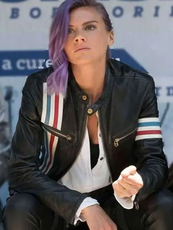 Future Man Tiger Black Leather Jacket - Image 4