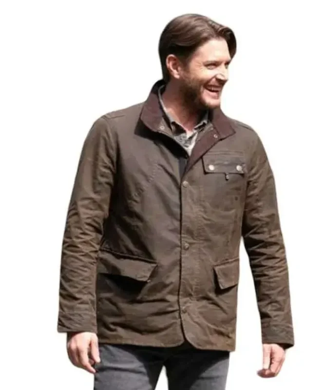Tracker S03 Russell Shaw Brown Cotton Jacket