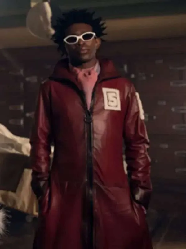One Piece S02 Mr 5 Leather Coat - Image 2
