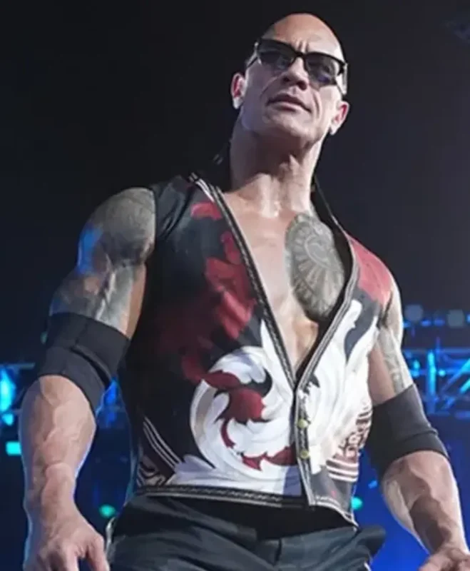 WWE WrestleMania 40 The Rock Vest - Image 2