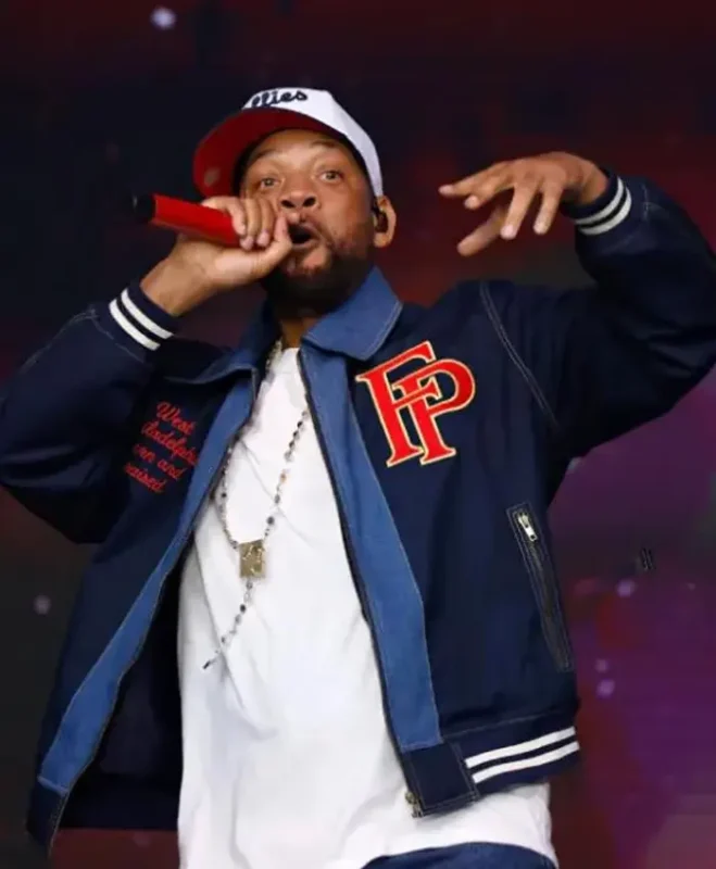 Based on a True Story Tour Will Smith Blue Jacket