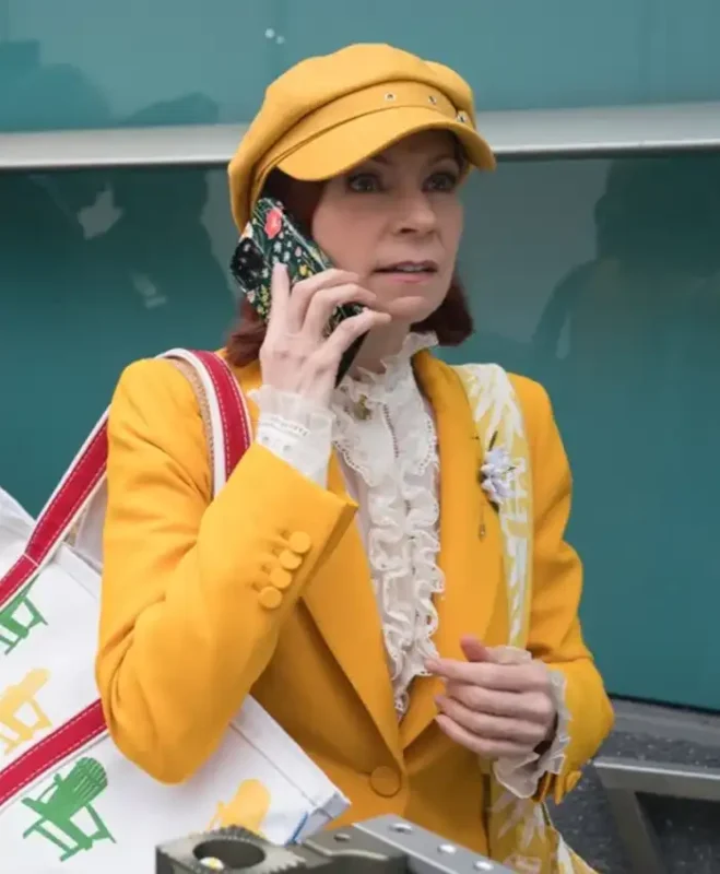 Carrie Preston Elsbeth Yellow Blazer