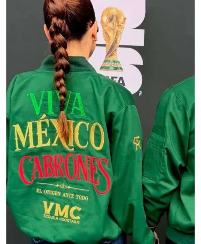 FIFA 2026 Fernanda Gómez Mexico Bomber Jacket - Image 2