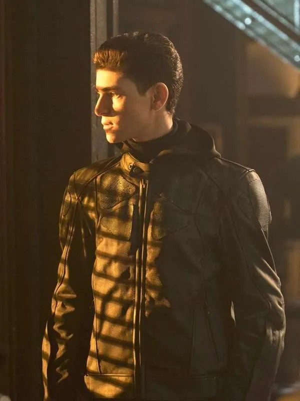 Bruce Wayne Gotham Leather Jacket - Image 2