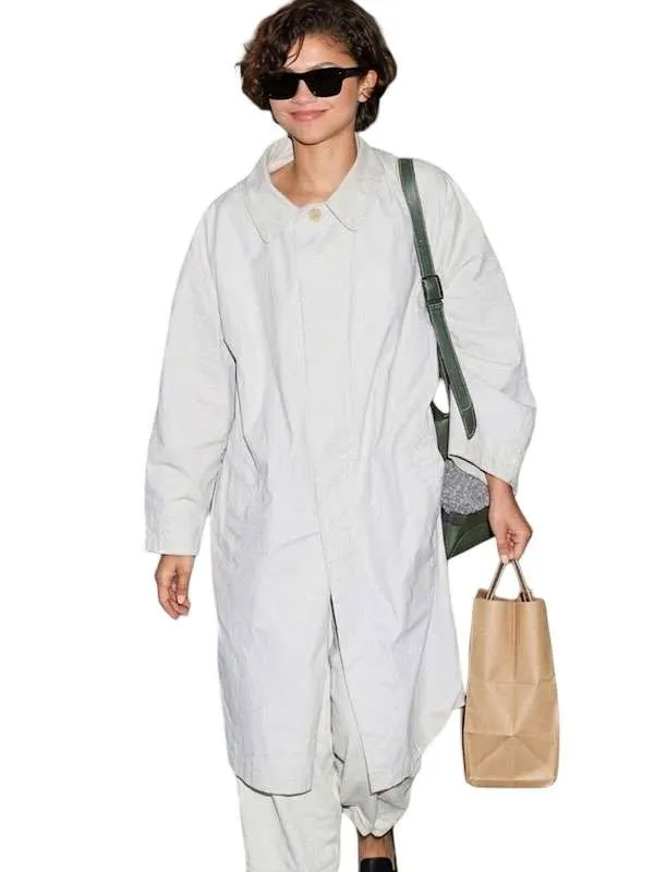 Zendaya JFK Airport New York City 2026 Coat