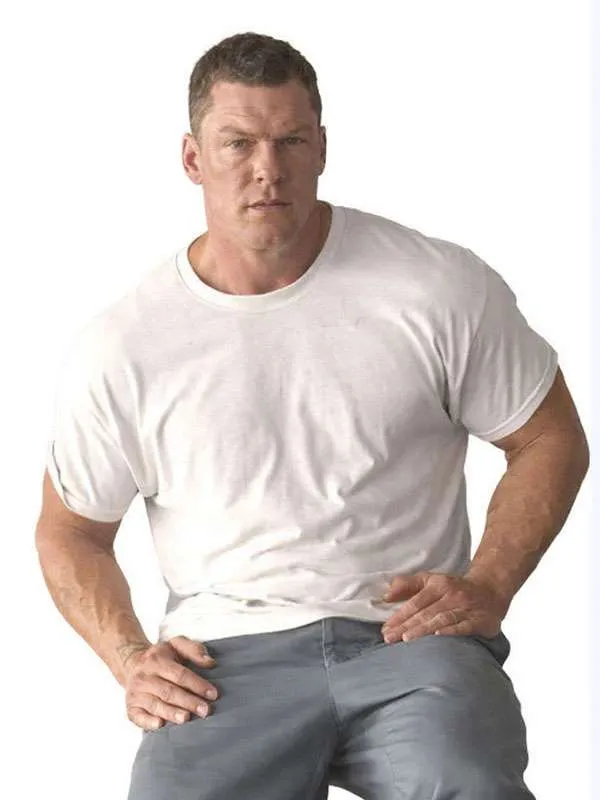 Alan Ritchson Motor City 2026 White T-Shirt