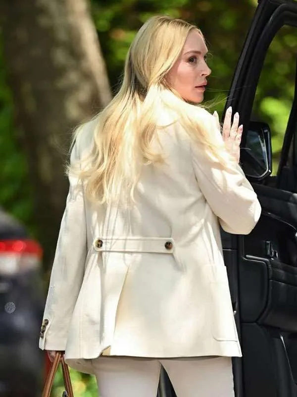 Count Me Lies 2026 Violet Lockhart Off White Blazer - Image 3