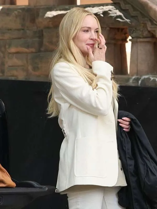 Count Me Lies 2026 Violet Lockhart Off White Blazer - Image 2